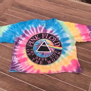 Pink Floyd crop tshirt